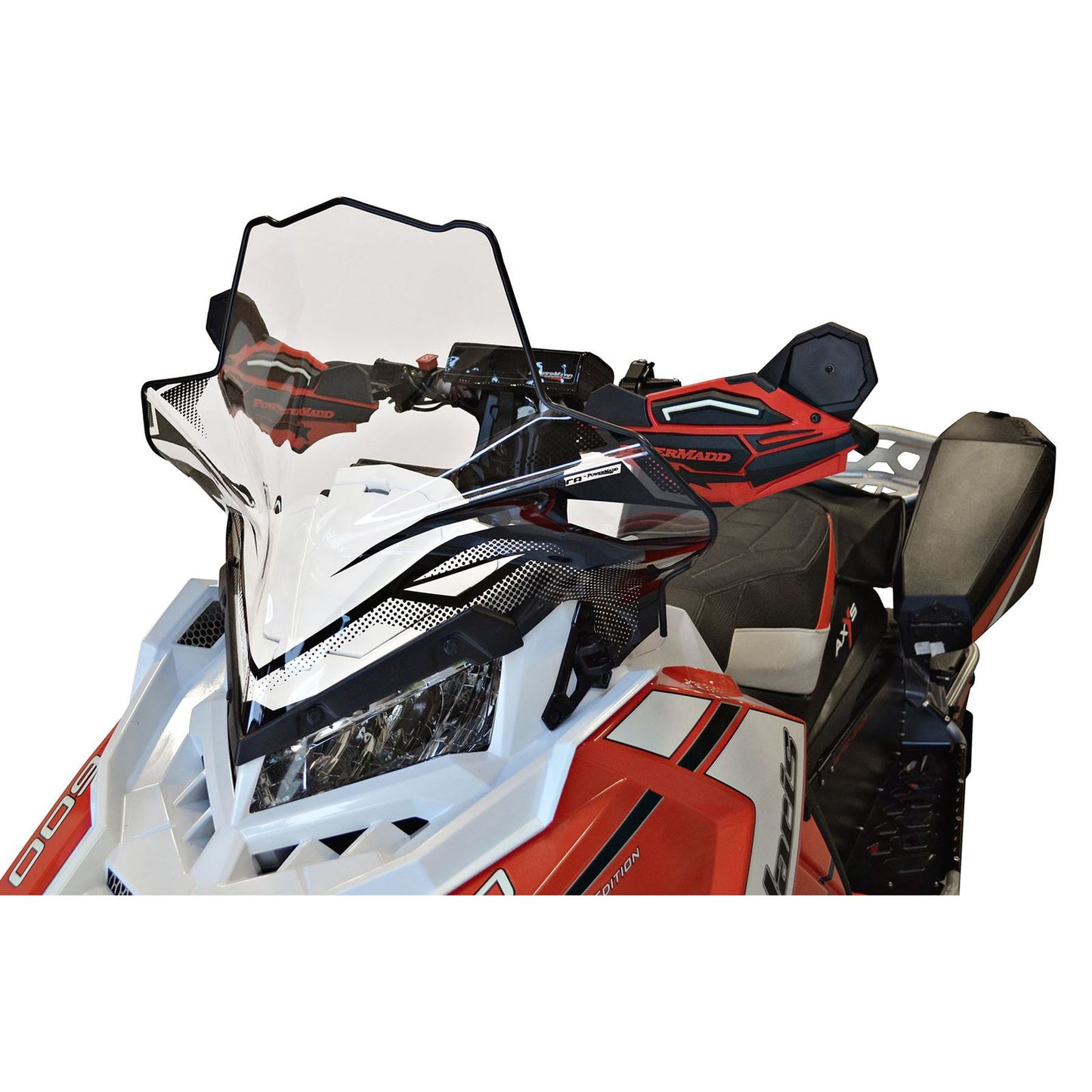 Powermadd Windshield - Mid - 18.5" for Polaris 11630_557933