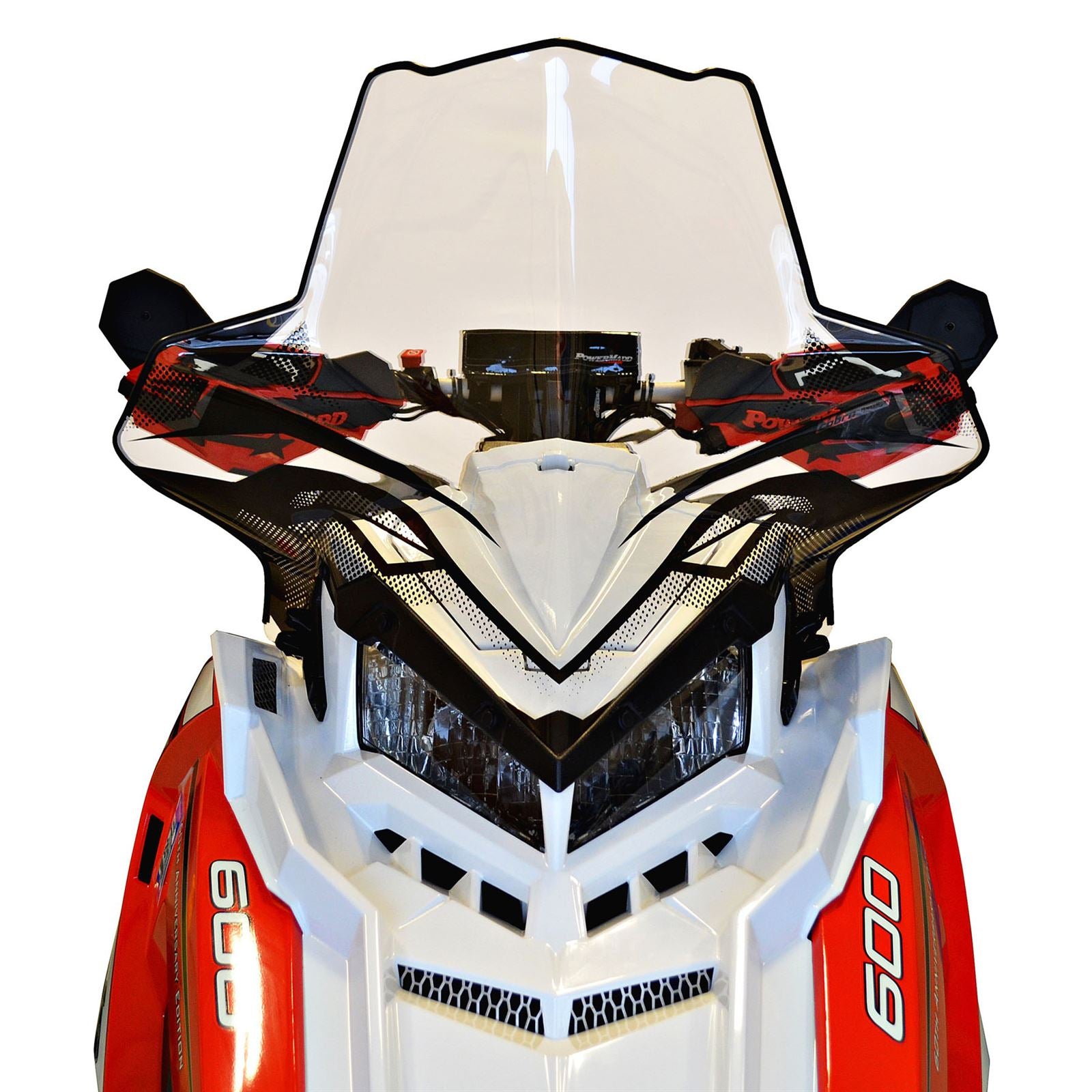 Powermadd Windshield - Tall - 20.5" for Polaris [MPN: 11640]_557934
