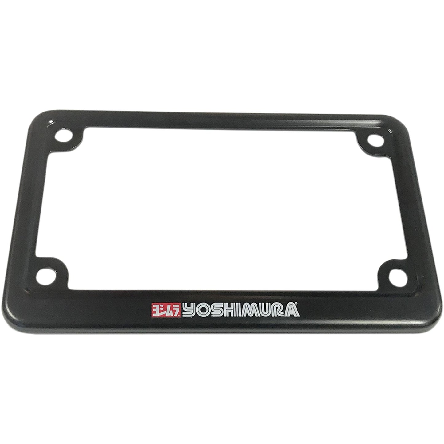 Yoshimura License Plate Frame Black Single 070BG-LPF-K_501256