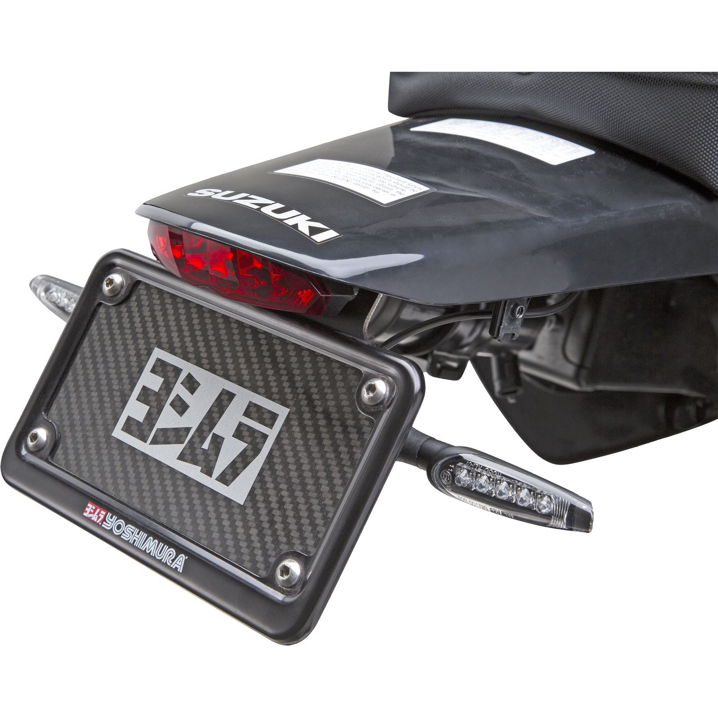 Yoshimura License Plate Frame Black Single 070BG-LPF-K_70675