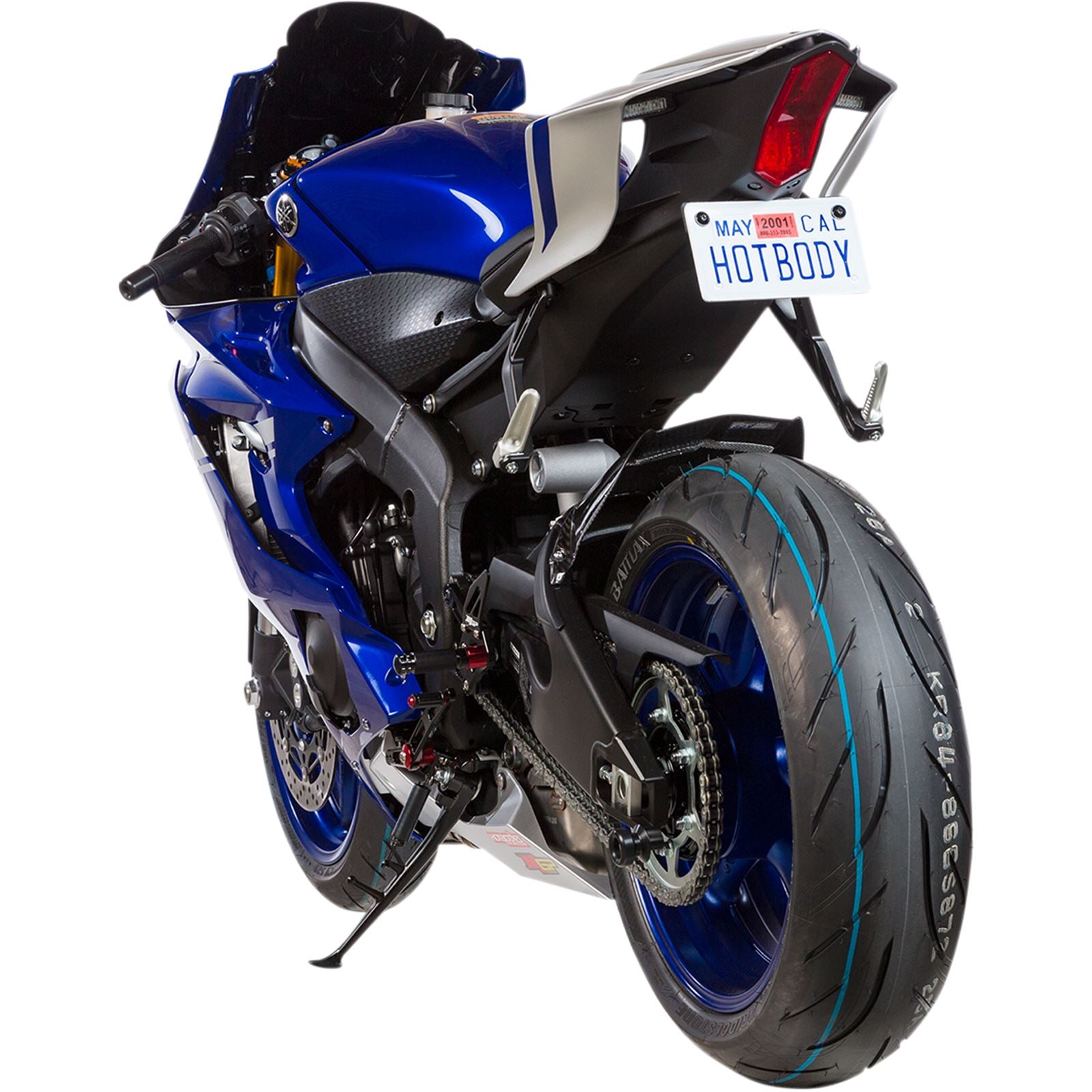 Hotbodies Fender Eliminator for Yamaha YZF-R6 - Black [MPN: 81701-1000]_395266