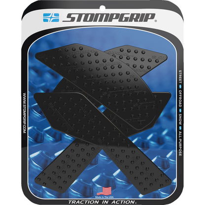 Stompgrip Traction Pad Tank Grips - Volcano - Black for Z 900 [MPN: 55-10-0144B]_1731473