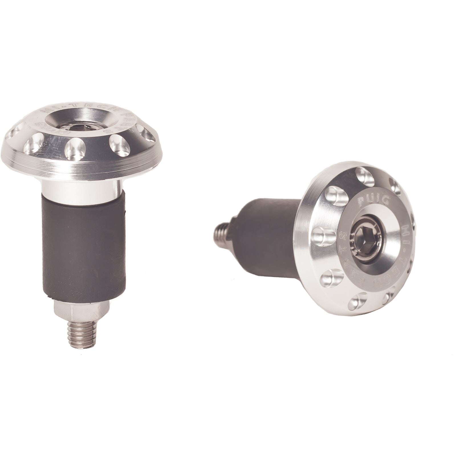 Puig Bar-End Hi-Tech Universal Silver 6222P_70921