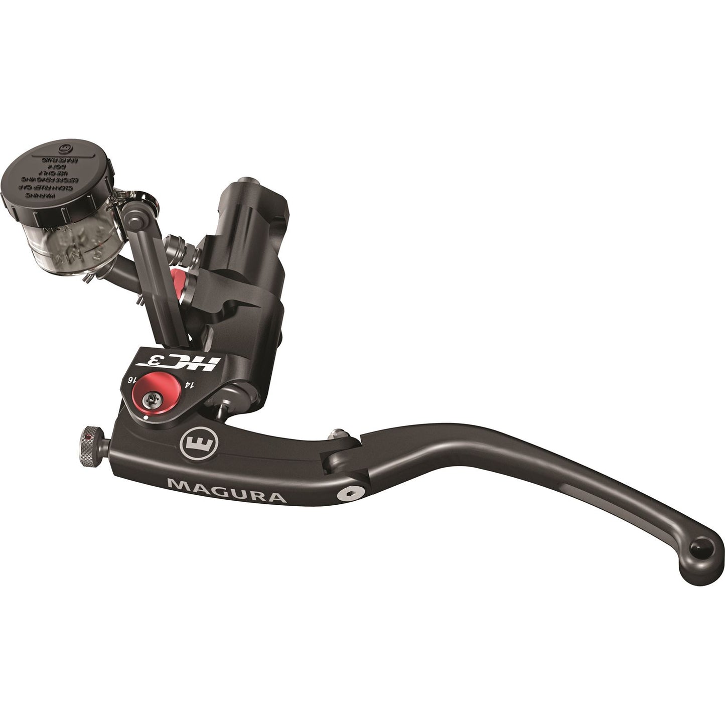 Magura HC3 Radial Master Cylinder Left Hand Dot with Reservoir Black [MPN: 2100692]_71041