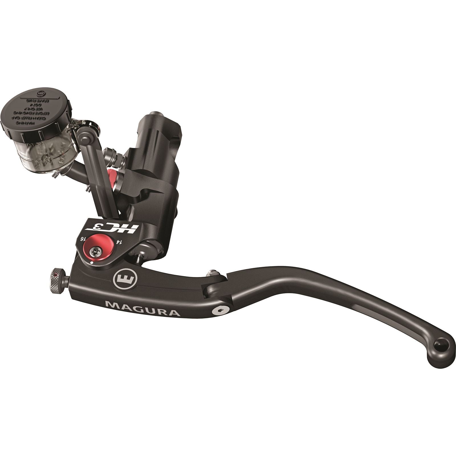 Magura HC3 Radial Master Cylinder Left Hand Dot with Reservoir Black [MPN: 2100692]_71041