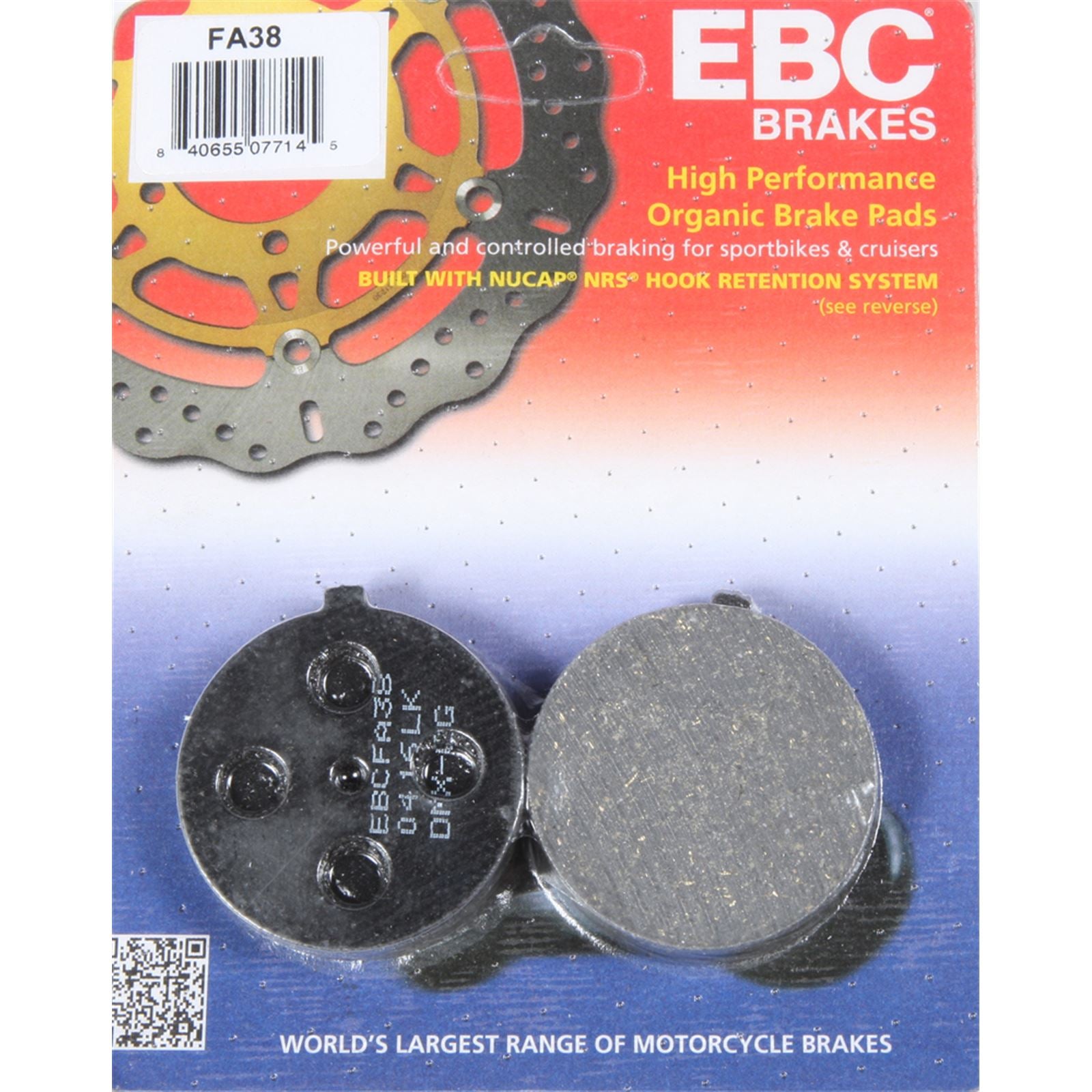 EBC Brakes Brake Pads FA38_71044