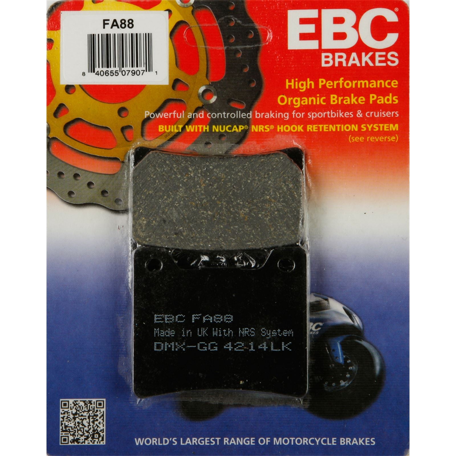 EBC Brakes Brake Pads FA88_71050