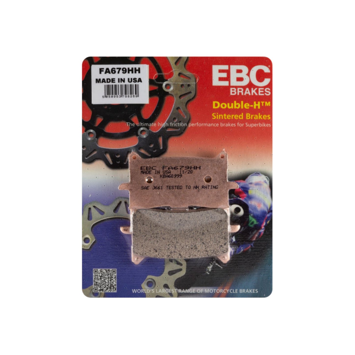 EBC Brakes Brake Pads FA679HH_1459054