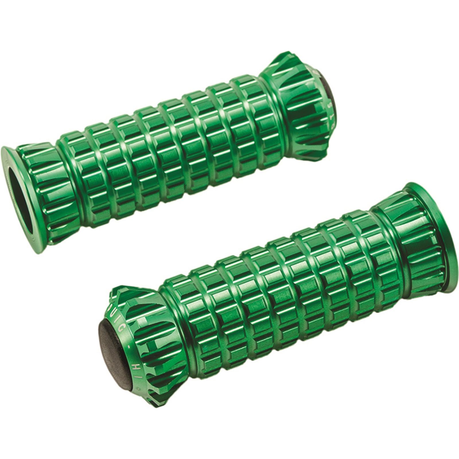 Puig Footpegs Fighter Green 9192V_71080