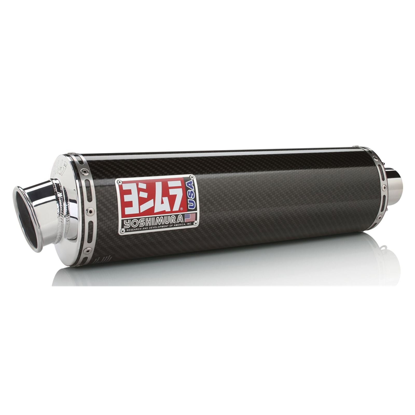 Yoshimura RS-3 Street Exhaust Slip-On SS-CF Dual 1121252_71171