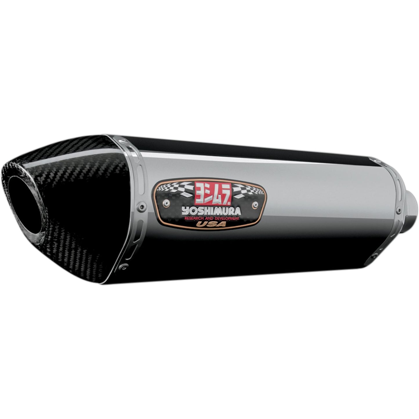 Yoshimura R-77 Race Exhaust Full-System SS-SS-CF 1160000521_500335