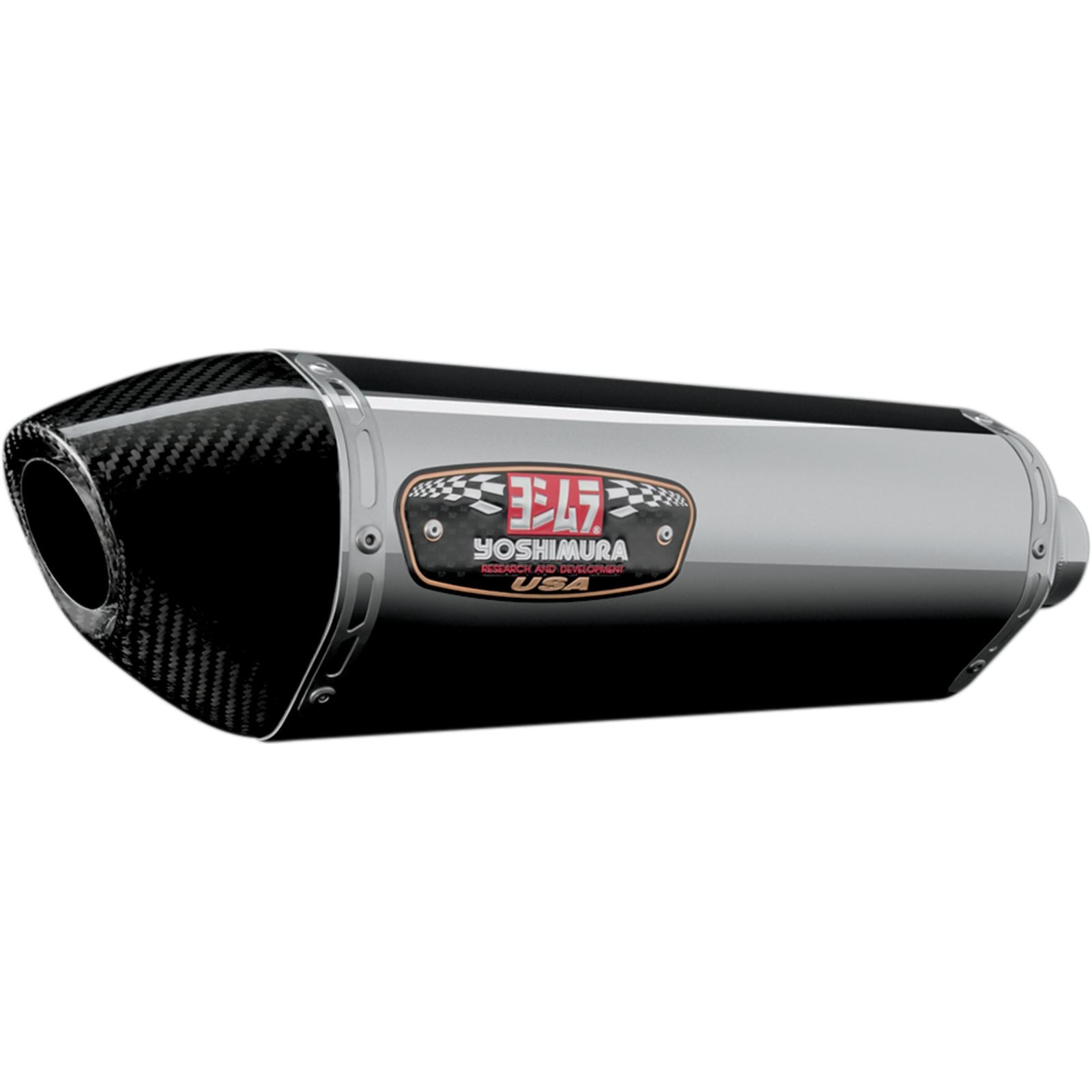 Yoshimura R-77 Race Exhaust Full-System SS-SS-CF 1160000521_500335