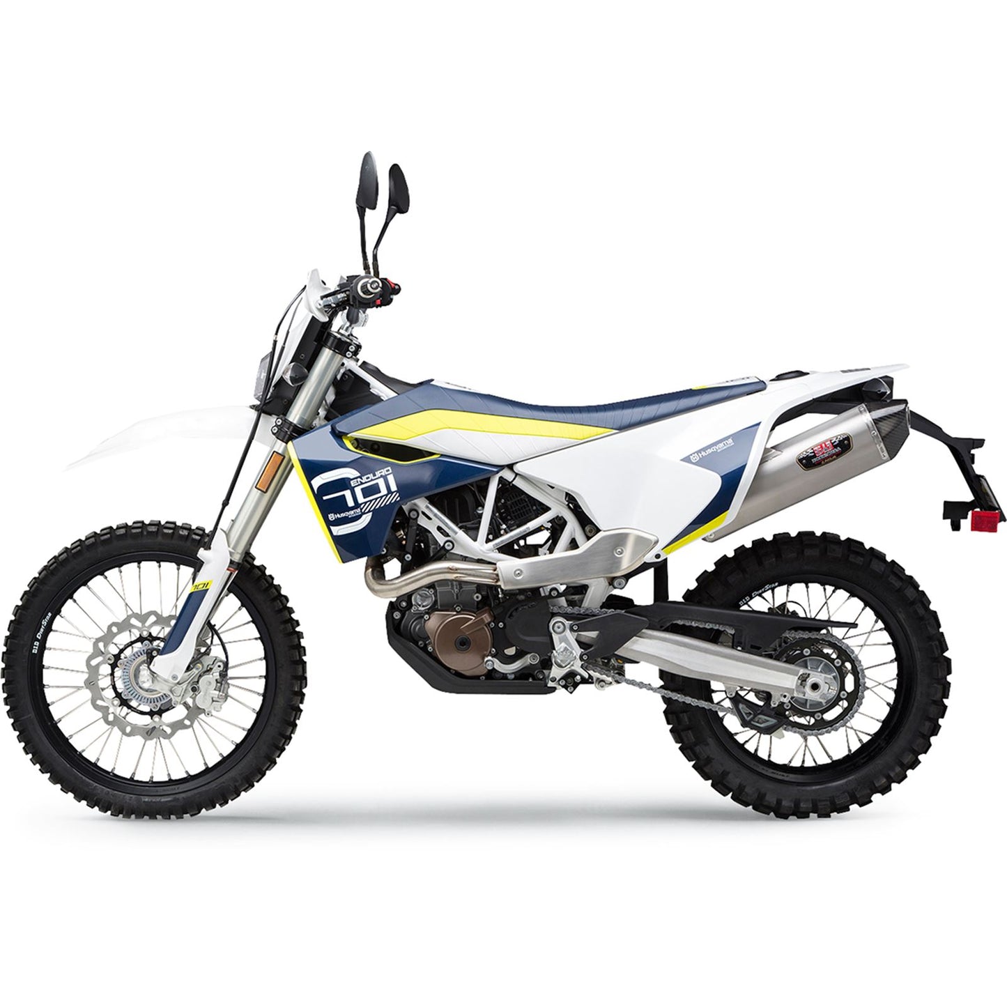 Yoshimura R-77 Race Exhaust Slip-On SS-SS-CF 19701BD520_500777