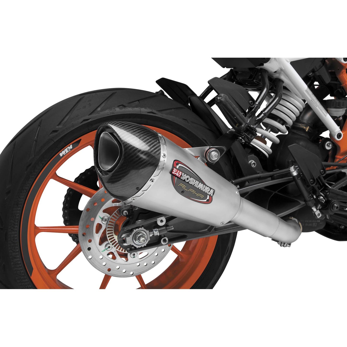 Yoshimura Alpha-T Street Slip-On Exhaust SS-SS-CF Works 16381BP520_71213