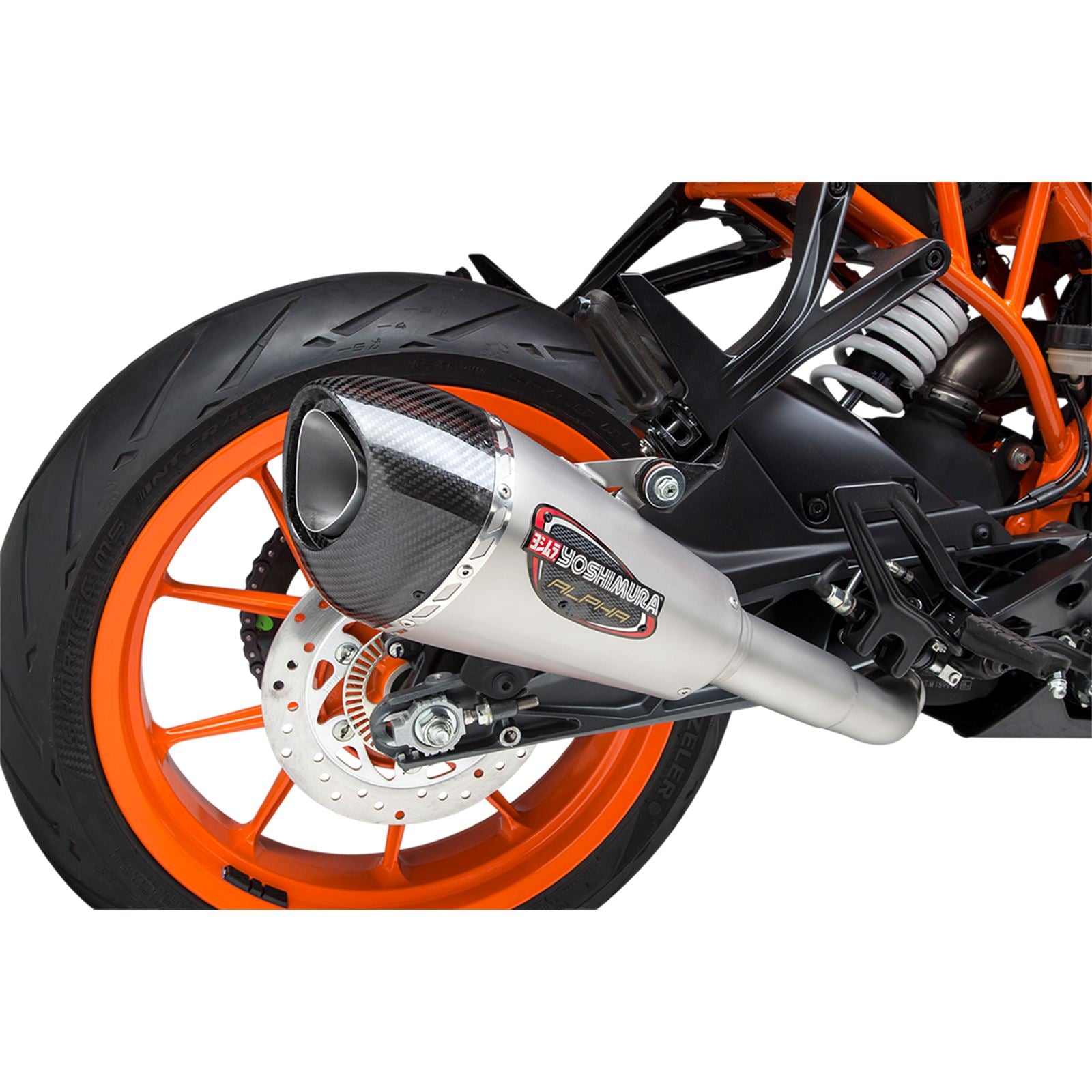 Yoshimura Alpha-T Street Slip-On Exhaust SS-SS-CF Works 16381BP520_501026
