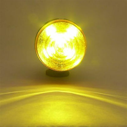 2FastMoto Metal Turn Signals Matte Black Buffalo Style LED Bullet for Motorcycles 61-73192_635668