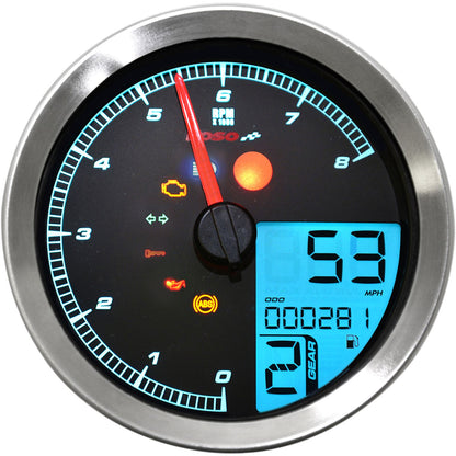 Koso TNT-B Gauge Silver for Yamaha Bolt BA051300_410322