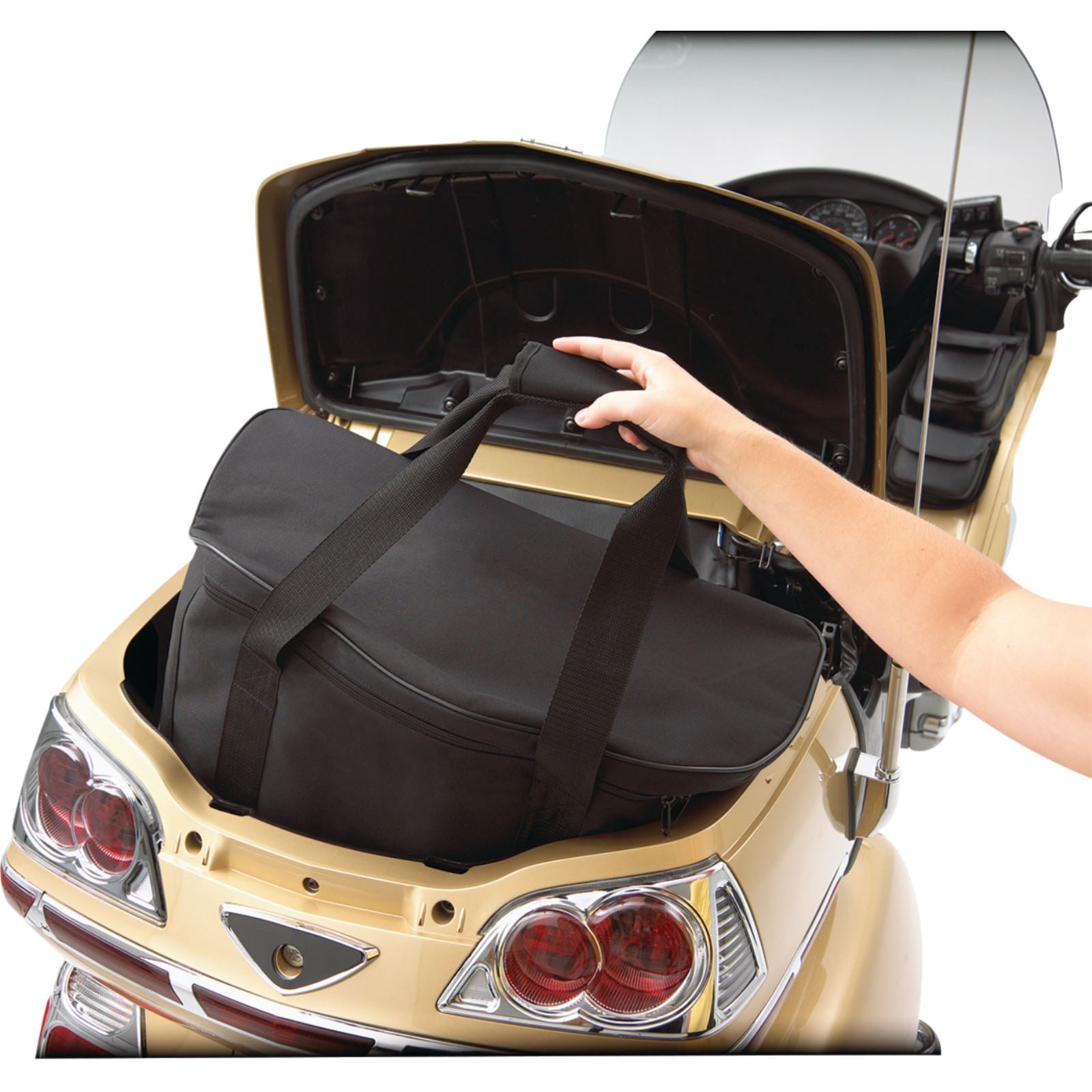 Show Chrome Trunk Liner Bag Spyder GL1800 GL1500 F3T/LTD HTL_1511718