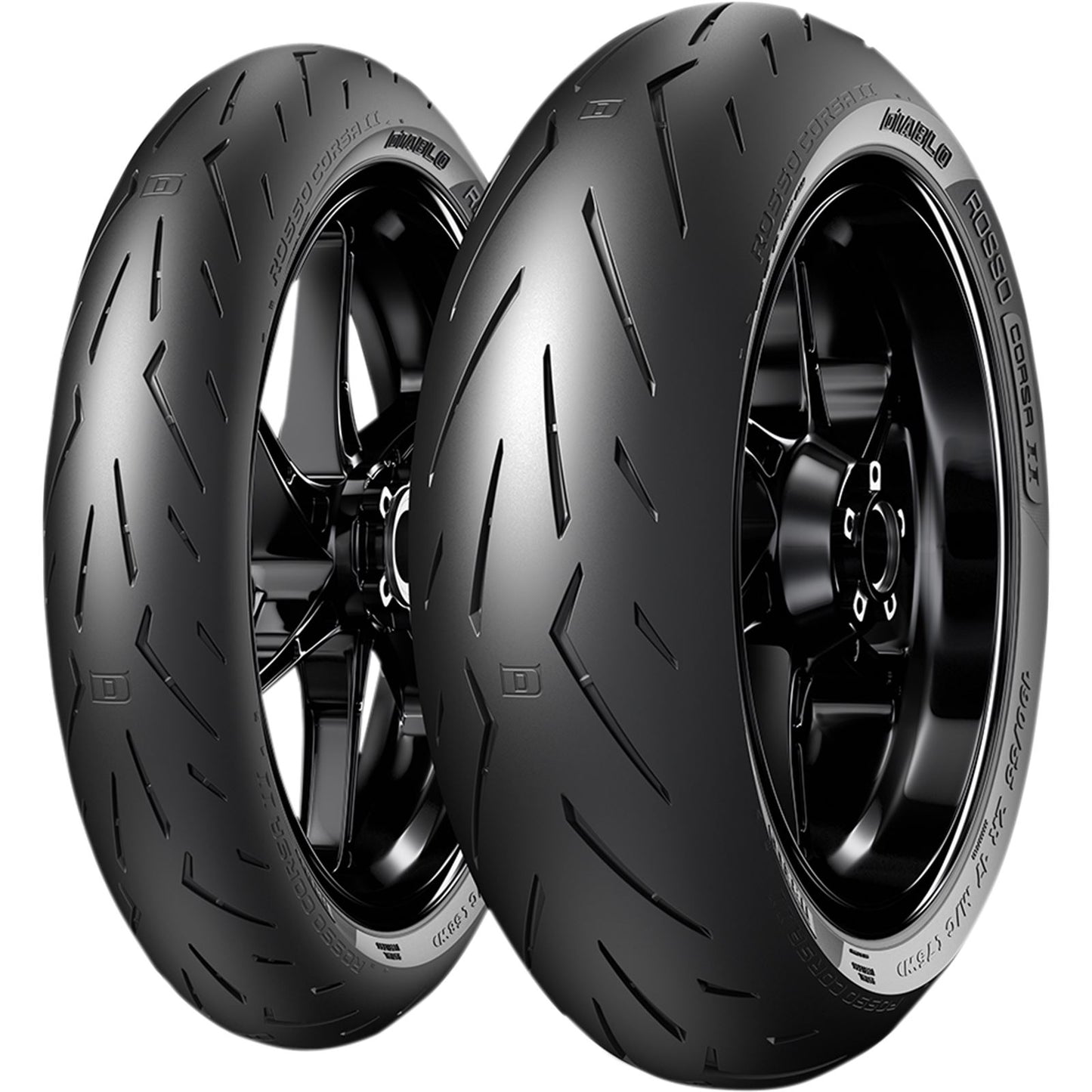 Pirelli - Powersports Tire  Rosso  Corsa II Front 120/70ZR17 (58W) Radial [MPN: 2906900]_453939