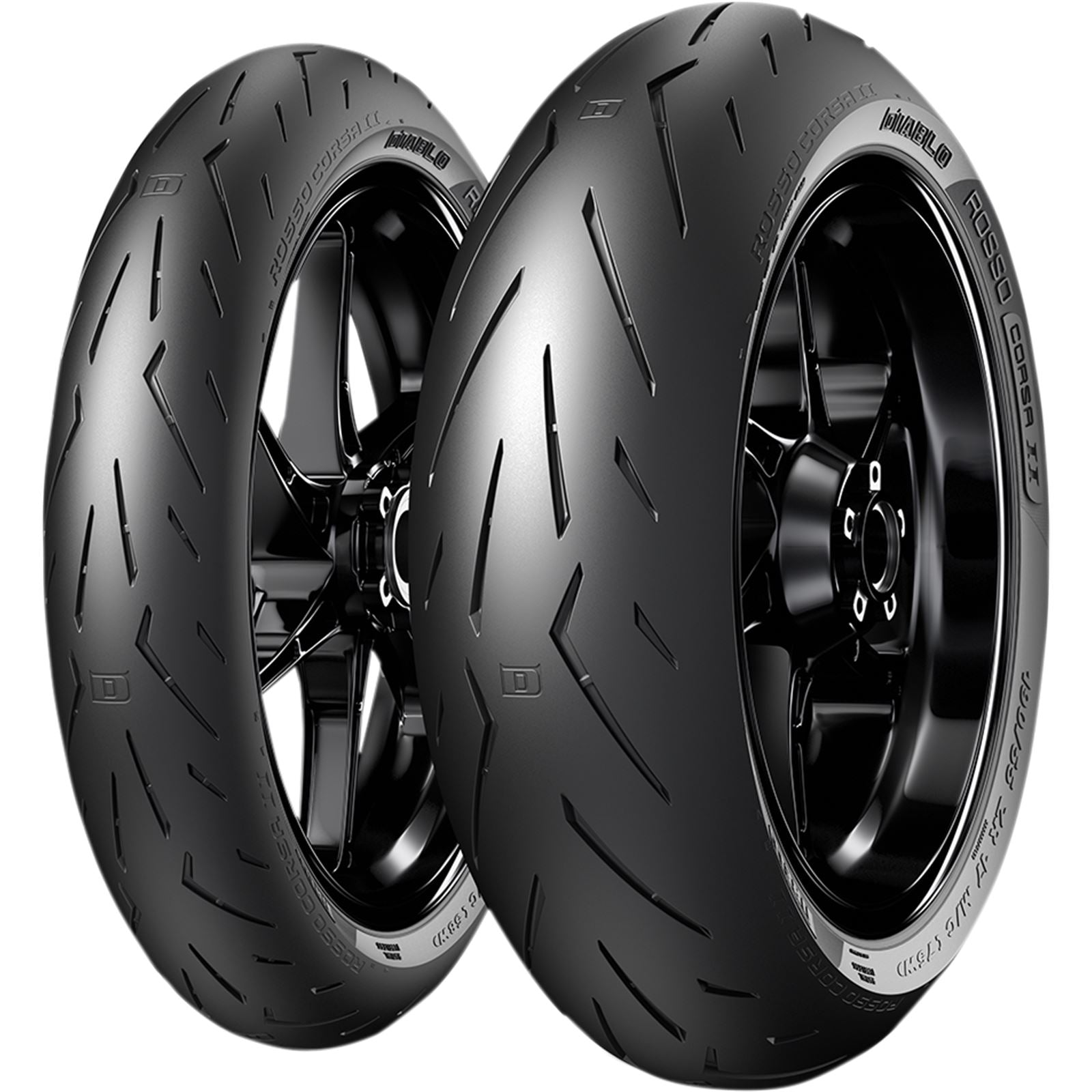 Pirelli - Powersports Tire  Rosso  Corsa II Front 120/70ZR17 (58W) Radial [MPN: 2906900]_453939