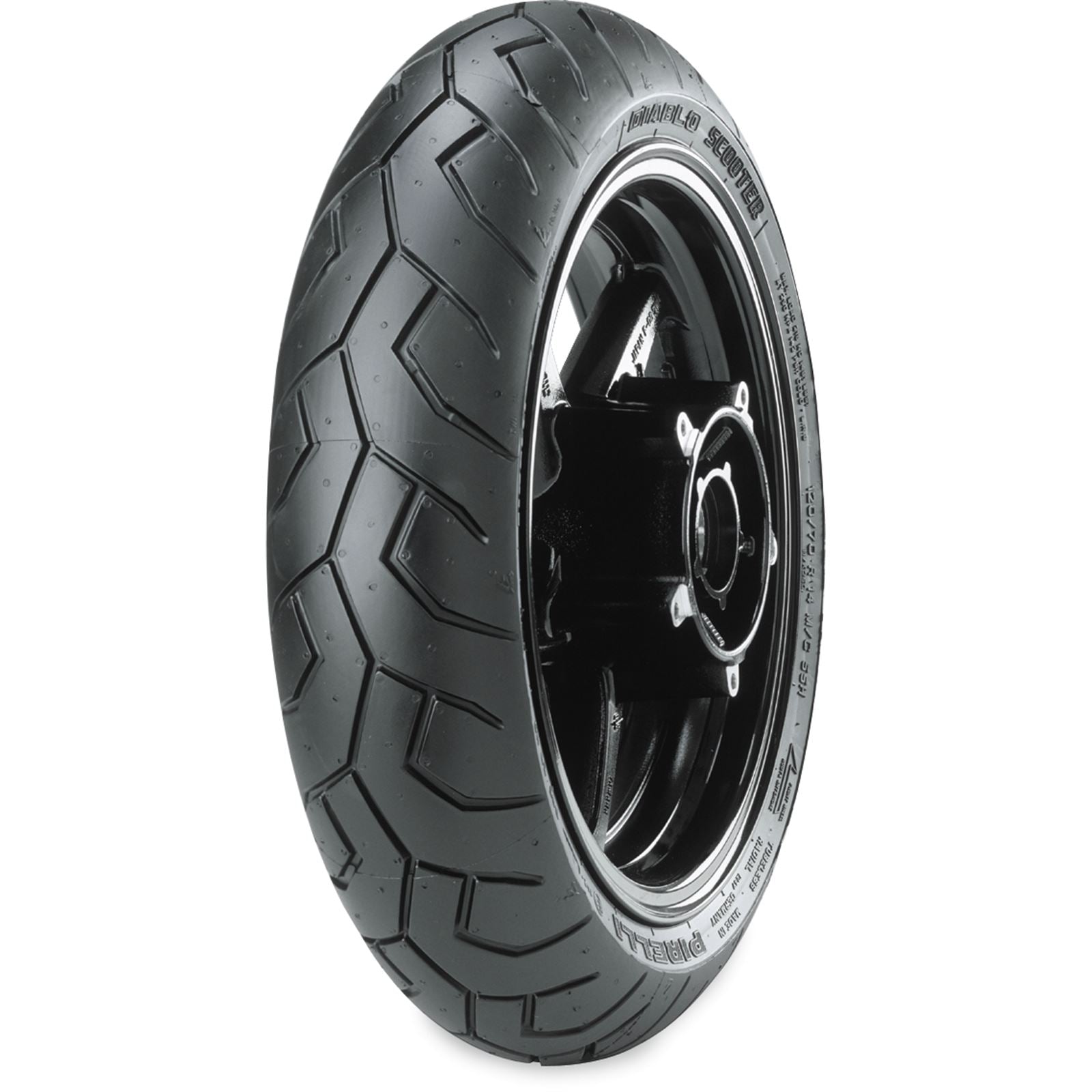 Pirelli - Powersports Tire Diablo Rosso  Scooter Front 120/80-14 58S Bias [MPN: 2768700]_454230