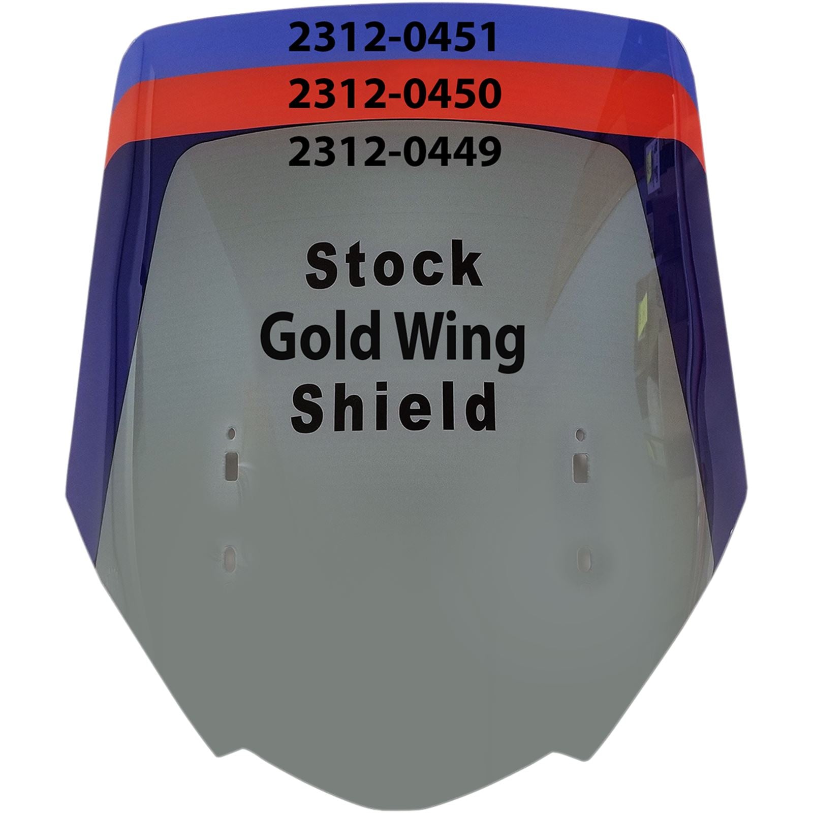 Slipstreamer Windshield Wraparound +2" GL1800 - Clear T-268C+2_474734