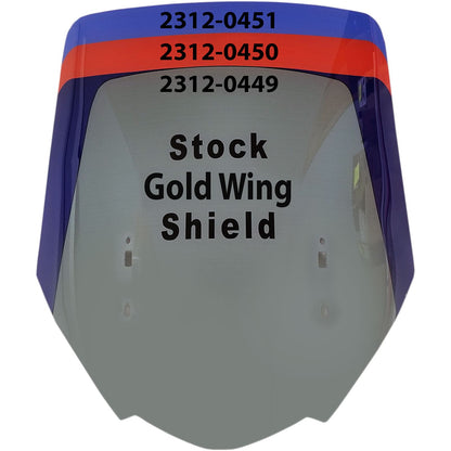 Slipstreamer Windshield Wraparound +2" GL1800 - Clear T-268C+2_474734