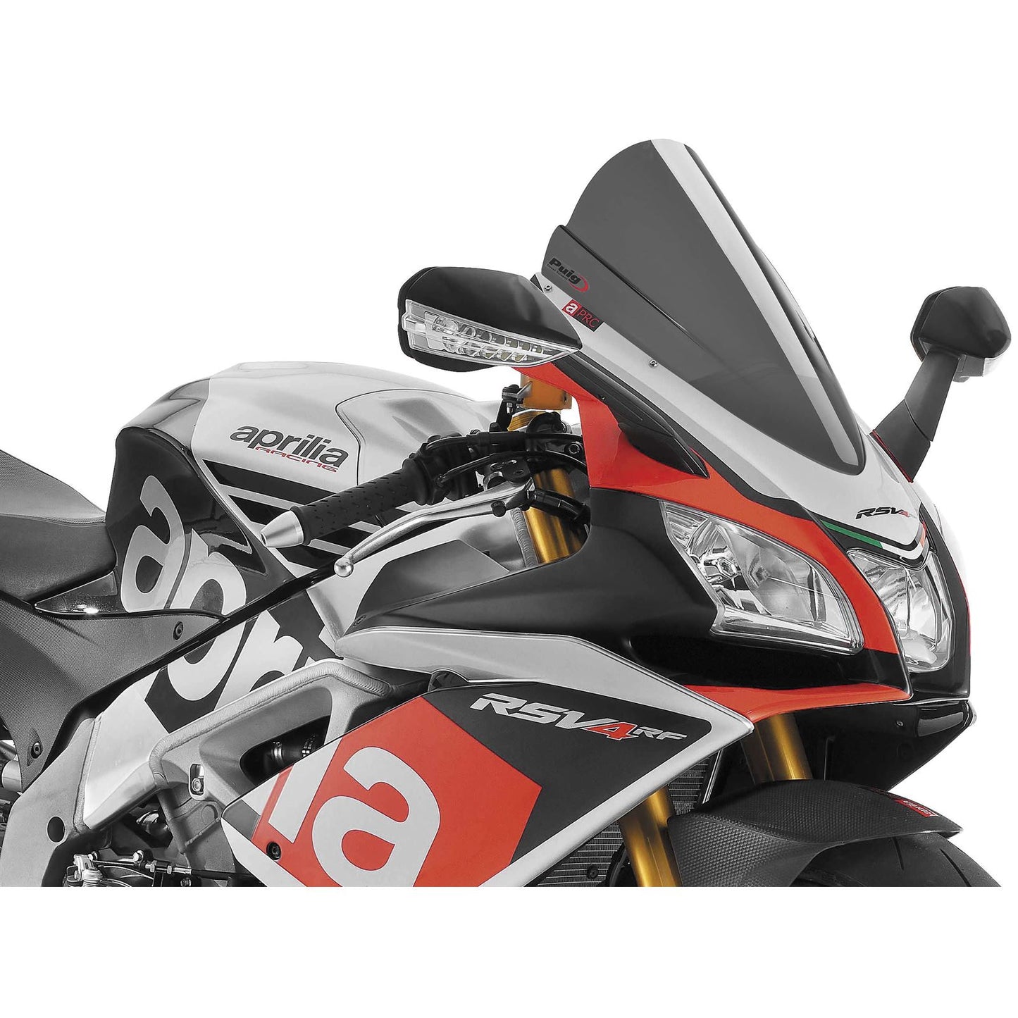 Puig Z-Racing Windscreen - Dark Smoke - Aprilia 7614F_72119