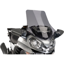 Puig Race Windscreen - Dark Smoke - Tour for Kawasaki 7628F_461429