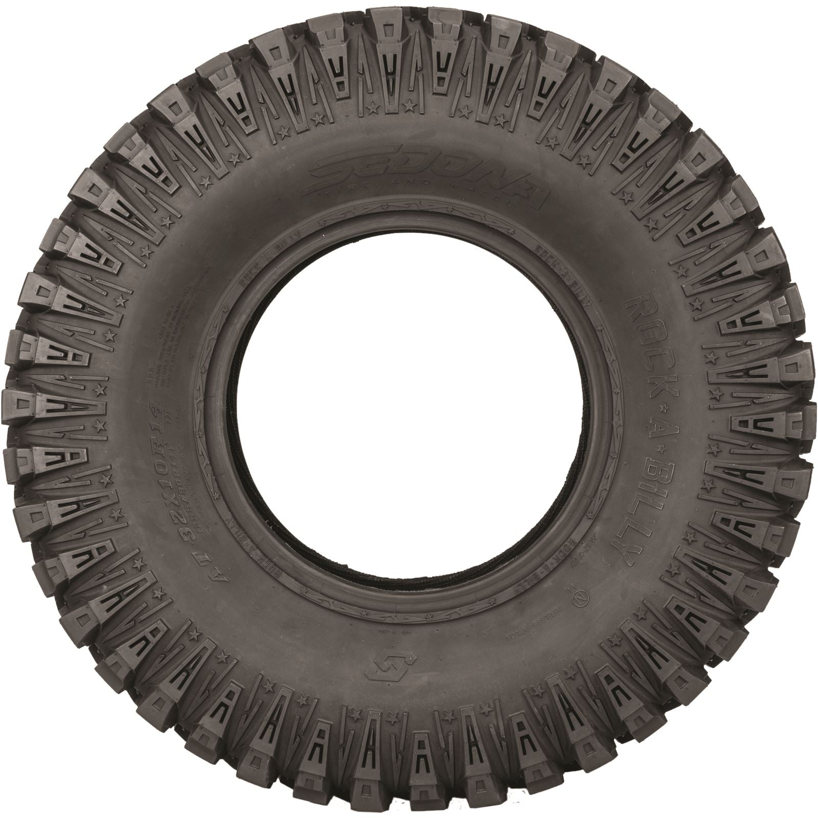 Sedona Tire Rock-A-Billy F/R 32x10R14 LR-785LBS Radial RAB3210R14_72232