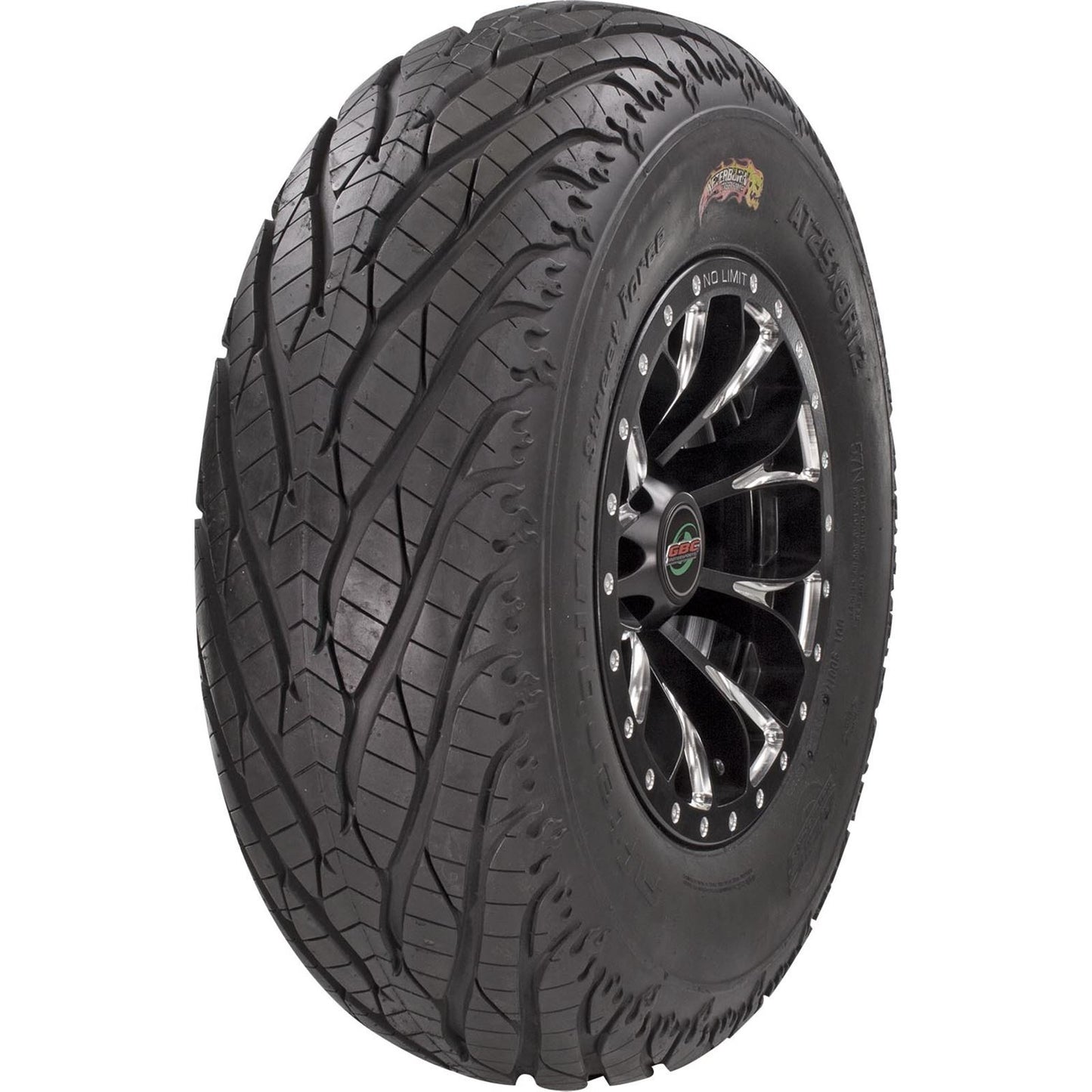 GBC Tire Afterburn SF Front 25x8R12 Radial LR-500lbs AE122508SF_72268