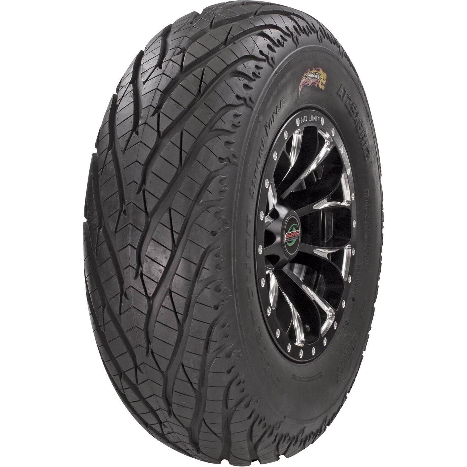 GBC Tire Afterburn SF Front 25x8R12 Radial LR-500lbs AE122508SF_72268
