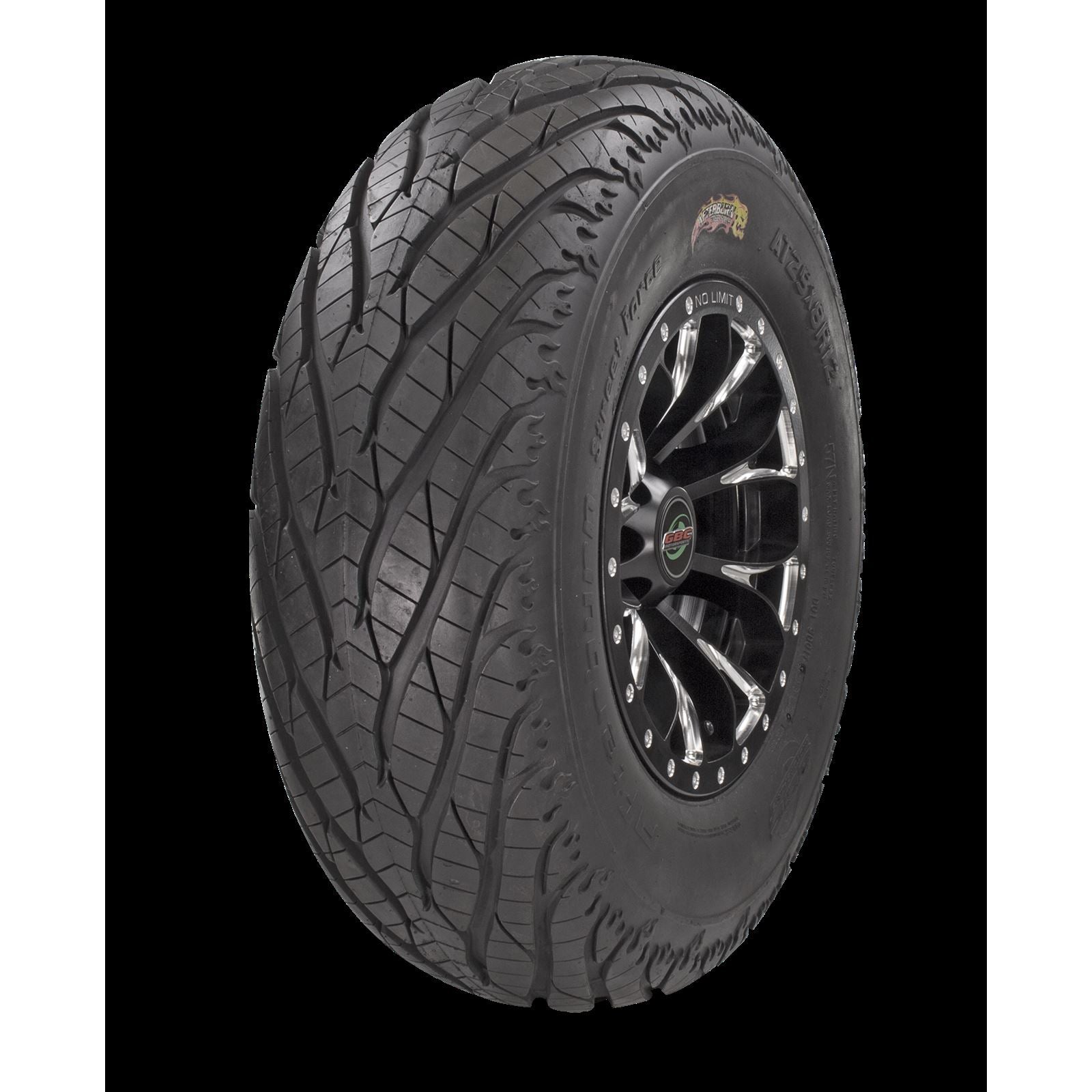 GBC Tire Afterburn SF Rear 25x10R12 Radial LR-500lbs AE122510SF_72300