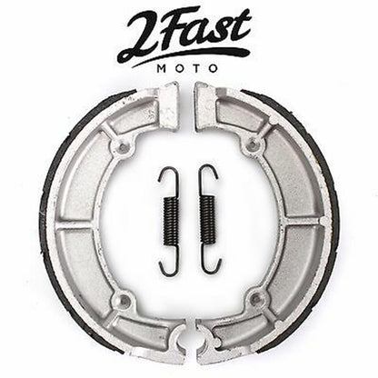 2FastMoto Rear Water Grooved Brake Shoes For Kawasaki EN450, EN500, ZL600  41048-1070_652557