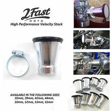 2FastMoto Velocity Stack 39mm ID - 52mm High - Silver RY-VS39_627924