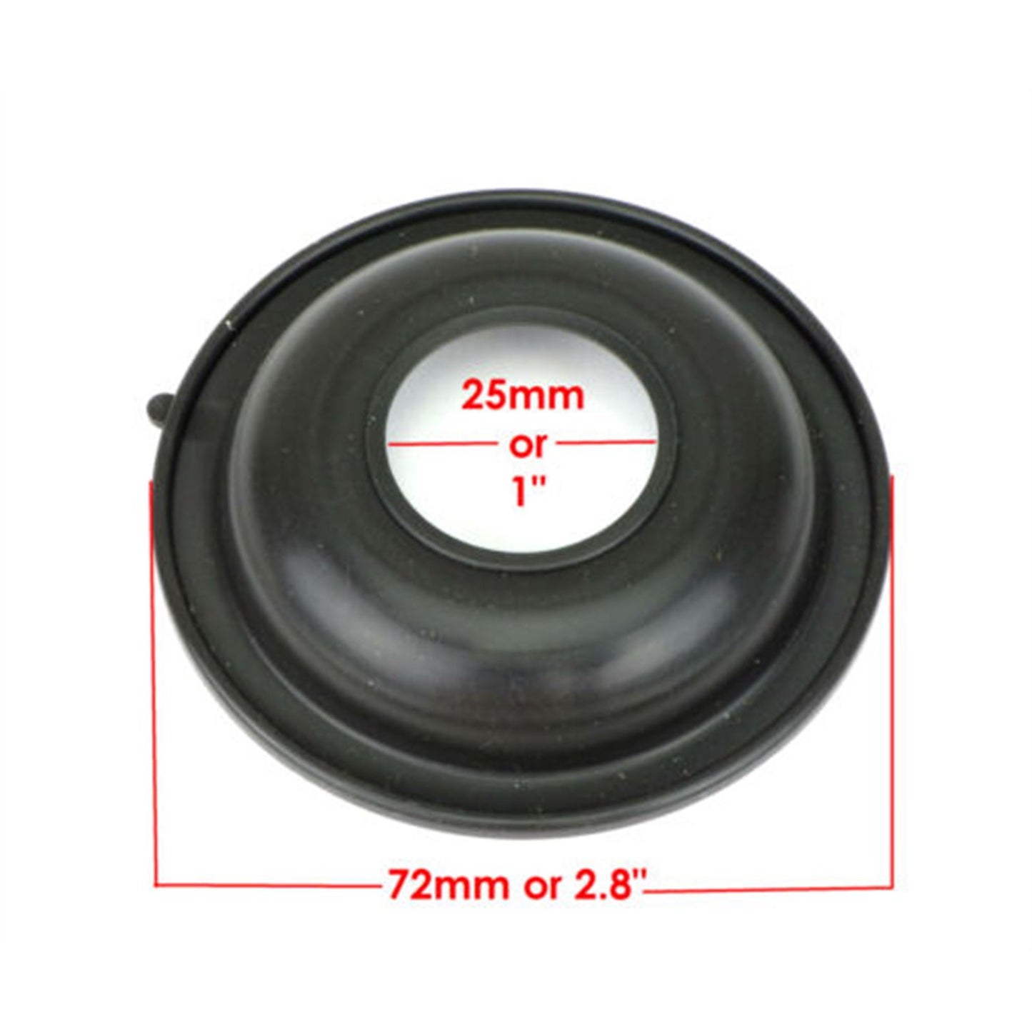 2FastMoto Carburetor Slide Diaphragm Rubber for Honda CB350, CL350 - Pair 16022-287-004_672064