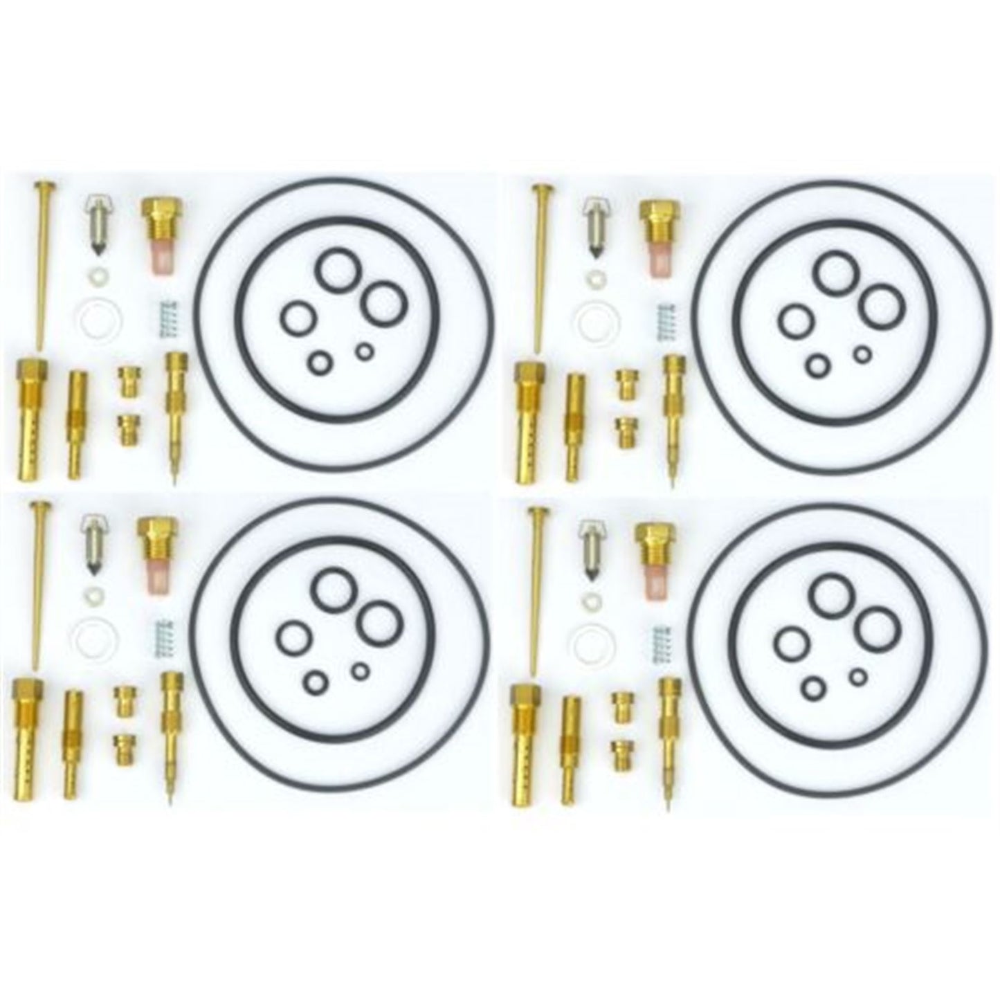2FastMoto Carburetor Rebuild Repair Kit for Honda VFR750F Interceptor 1986  4/Pack kh-1104_630023