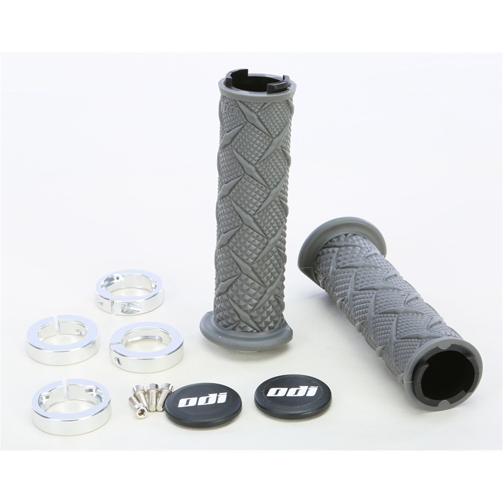 ODI ATV Xtreme Lock-On Grips -  Silver [MPN: J30XTH-S]_72483