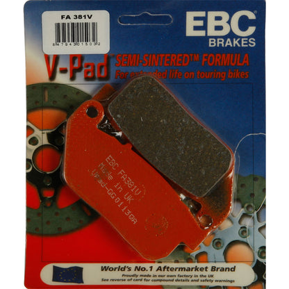 EBC Brakes Brake Pads V-Series FA381V_73132