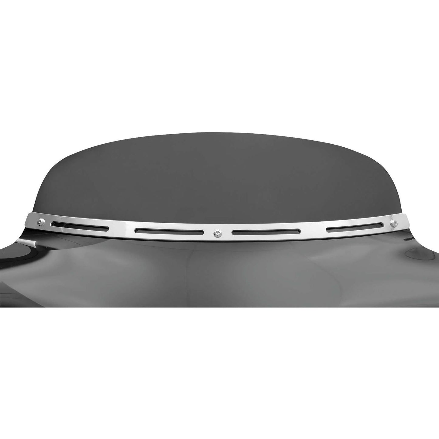 Memphis Shades Fairing Windshield Trim - Stainless Steel - Polished MEM0911_73361