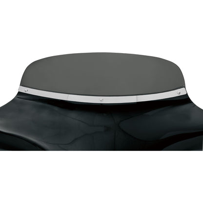 Memphis Shades Fairing Windshield Trim - Stainless Steel - Polished - Slotted MEM0917_426931