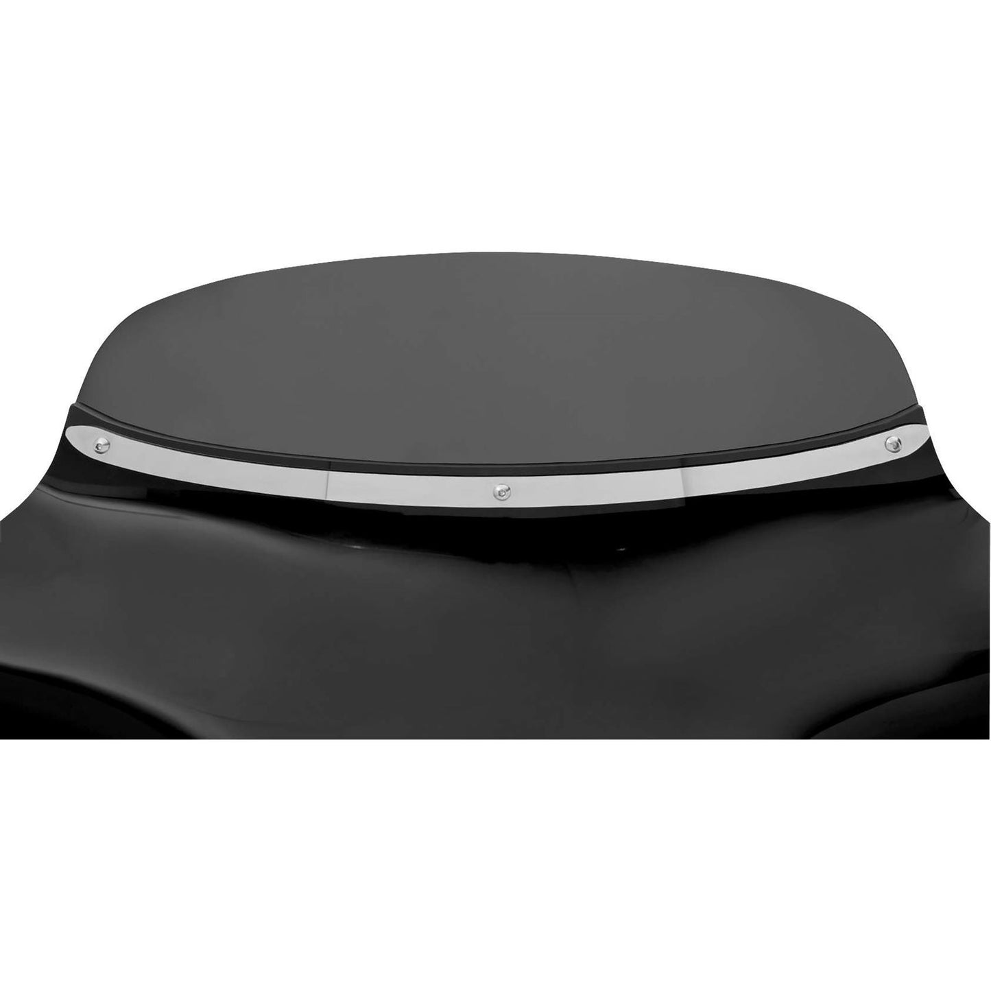 Memphis Shades Fairing Windshield Trim - Stainless Steel - Polished - Slim MEM0918_73364