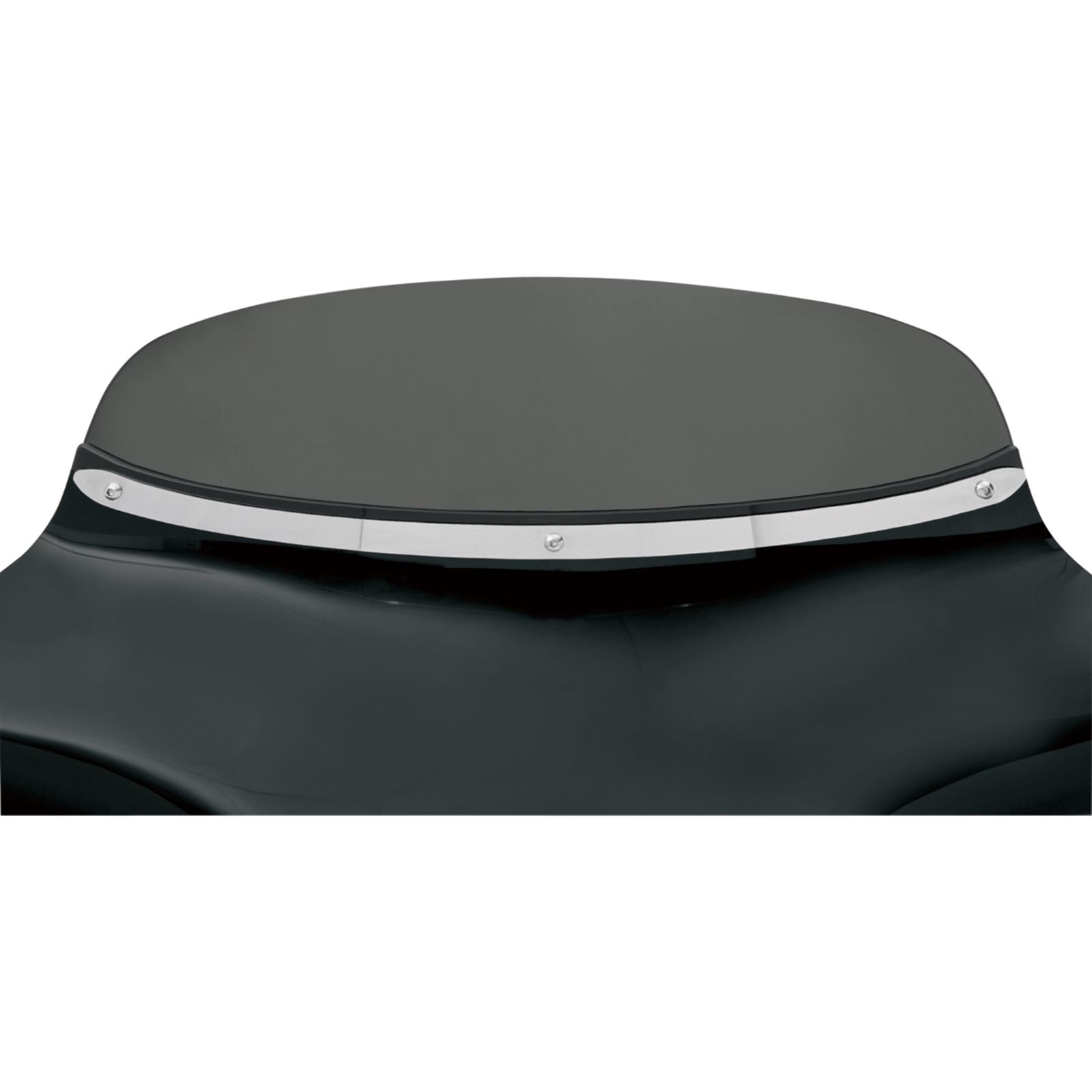 Memphis Shades Fairing Windshield Trim - Stainless Steel - Polished - Slim MEM0918_426933