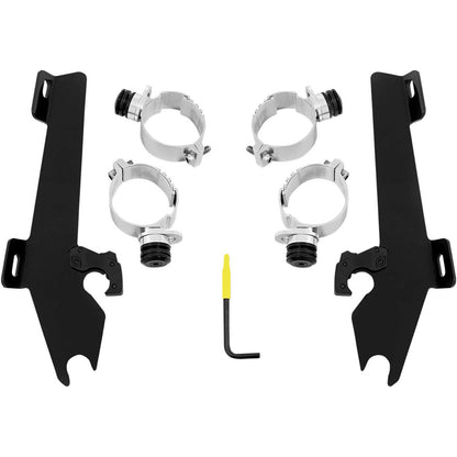 Memphis Shades Batwing Trigger Lock Mounting Kit - M50 - Black MEB1990_73366