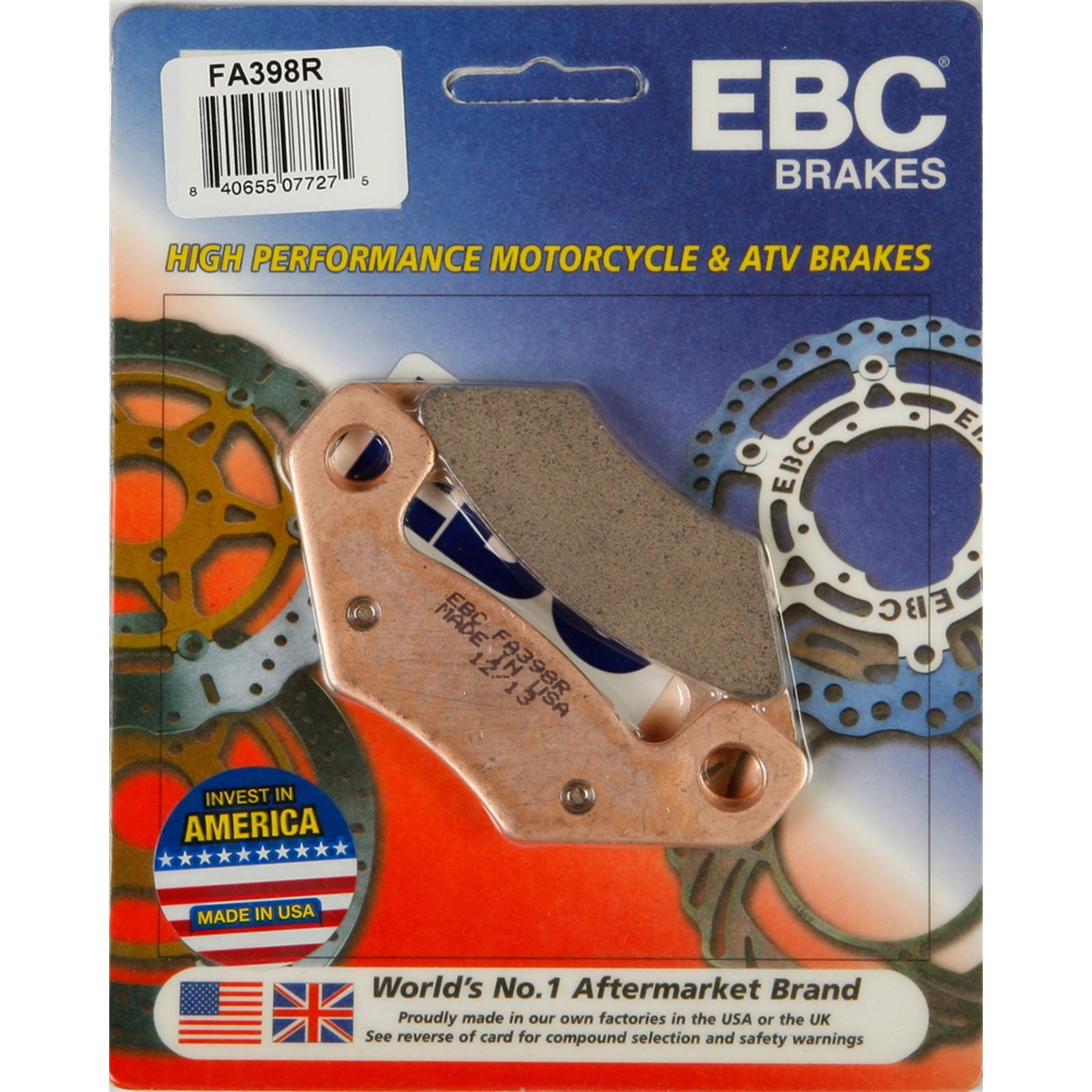EBC Brakes Brake Pads FA398R_73368
