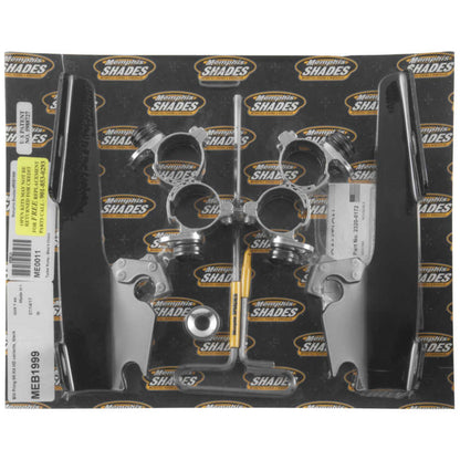 Memphis Shades Batwing - Mounting Kit - Black - XL MEB1999_73369