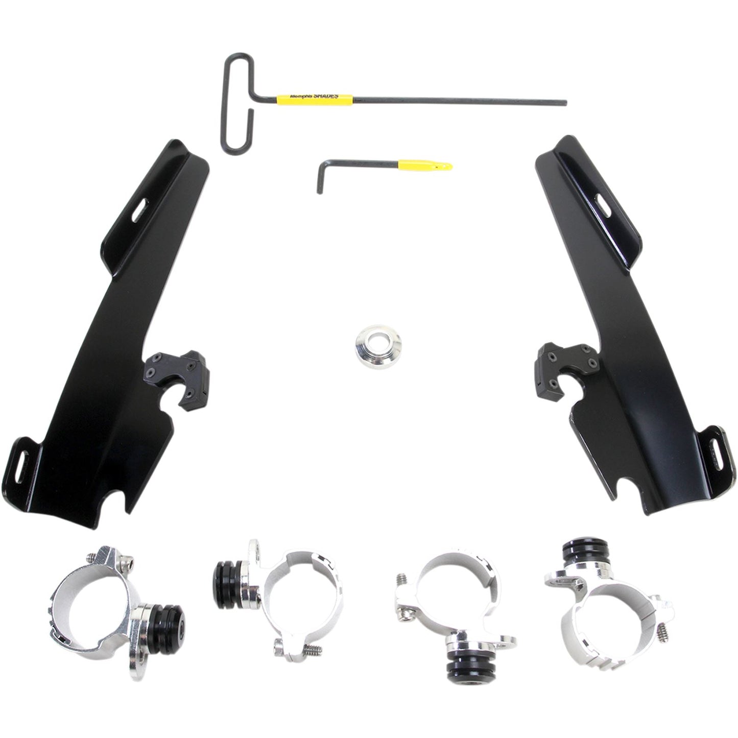 Memphis Shades Batwing - Mounting Kit - Black - XL MEB1999_425979