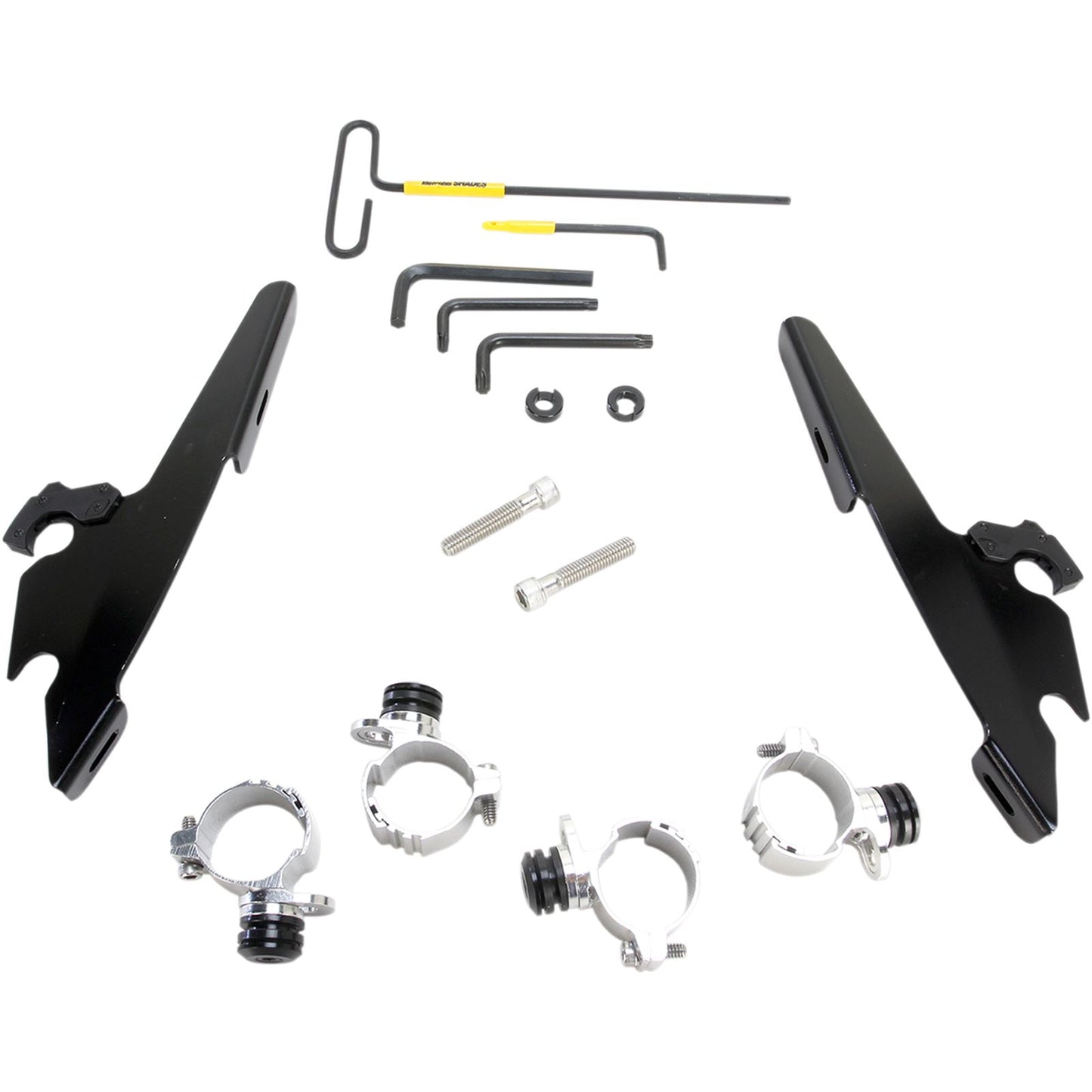 Memphis Shades Batwing - Mounting Kit - Black - XL48 MEB2009_425982