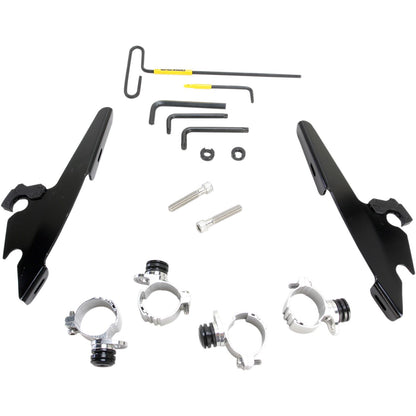 Memphis Shades Batwing - Mounting Kit - Black - XL48 MEB2009_425982