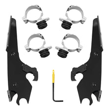 Memphis Shades Batwing Mounting Kit - Black - Scout MEB2027_73374